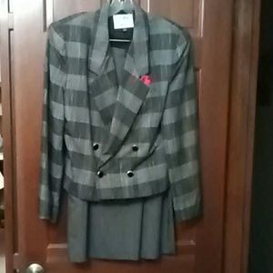 Vintage tailored suit from the 80s